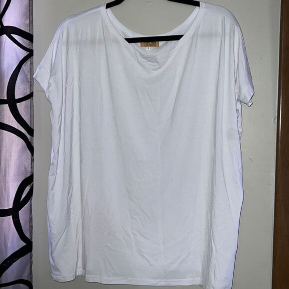 Piko 1988 short sleeve, white T-shirt, bamboo - Picture 1 of 5
